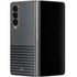 Black and Grey Stripes Galaxy Z Fold4 5G Skin